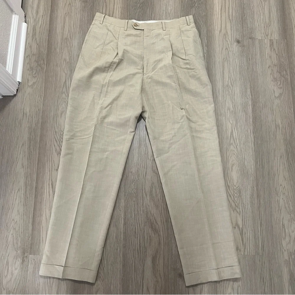 Lauren Ralph Lauren Tan Dress Pants 36x32